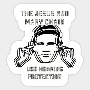 jesus and mary chan Sticker
